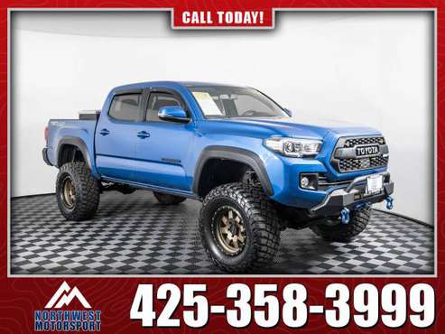Lifted 2017 Toyota Tacoma TRD Off Road 4x4 - - by for sale in Lynnwood, WA