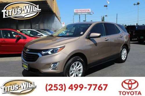 2018 Chevrolet Equinox AWD, Chevy LT SUV for sale in Tacoma, WA