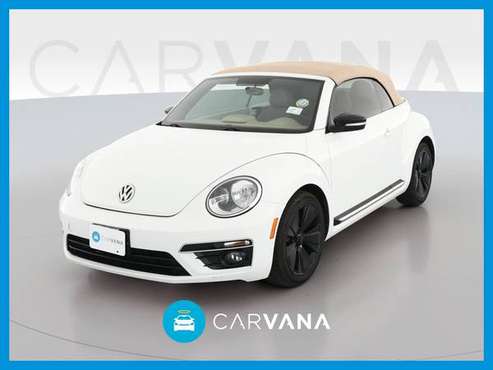 2015 VW Volkswagen Beetle R-Line Convertible 2D Convertible White for sale in Jacksonville, FL