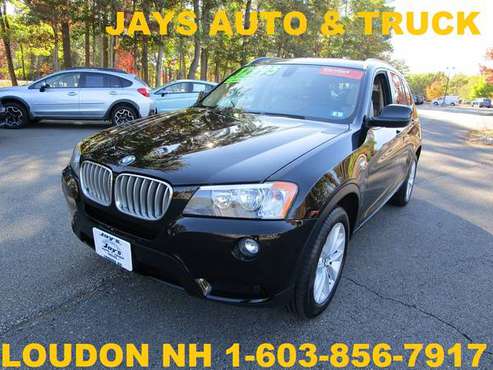 2013 BMW X3 XDRIVE (AWD) SUV ONLY 95K WITH CERTIFIED WARRANTY - cars... for sale in LOUDON, ME