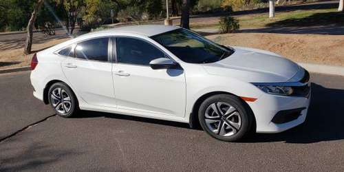 2017 Honda Civic LX Leather Seats - cars & trucks - by owner -... for sale in Tempe, AZ
