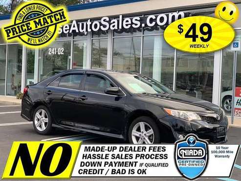 2013 Toyota Camry 4d Sedan SE ONLY $49 WEEK. FINANCE: - cars &... for sale in Elmont, NY