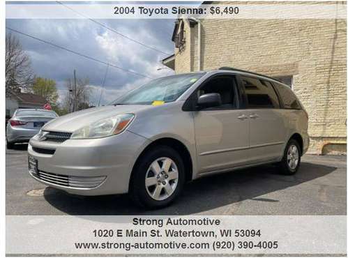2004 Toyota Sienna LE 7 Passenger 4dr Mini Van - - by for sale in Watertown, WI
