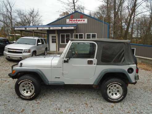 2002 Jeep Wrangler X * 4.0L / I6 * Auto * Air * 165k - cars & trucks... for sale in Hickory, TN