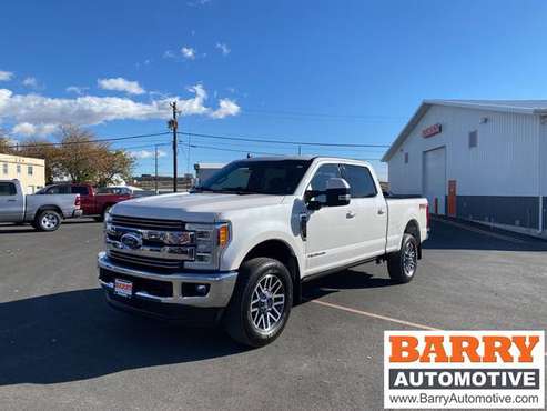 2019 *Ford* *Super Duty F-350 SRW* *Lariat* White - cars & trucks -... for sale in Wenatchee, WA