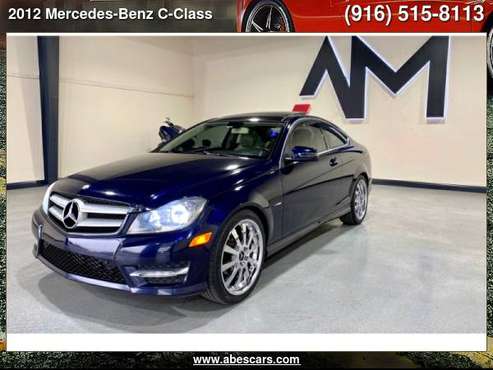 2012 MERCEDES-BENZ C-CLASS 2DR CPE C 250 RWD - cars & trucks - by... for sale in Sacramento , CA