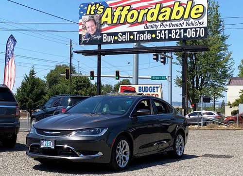 ((18k Miles)) - 2016 Chrysler 200C AWD Sedan $16,995 - cars & trucks... for sale in Medford, OR
