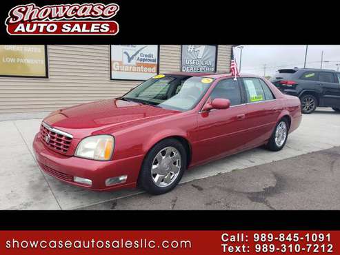 SHARP DEVILLE!! 2002 Cadillac DeVille 4dr Sdn DTS for sale in Chesaning, MI