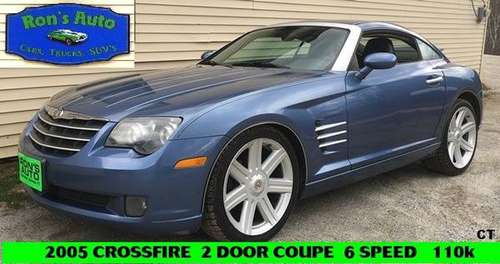 2005 Chrysler Crossfire 6 SPEED Used Cars Vermont at Ron s Auto Vt for sale in W. Rutland, Vt, VT