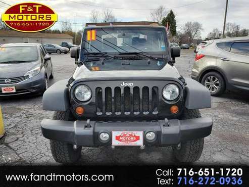 2011 Jeep Wrangler 4WD 2dr Sport - cars & trucks - by dealer -... for sale in Bowmansville, NY