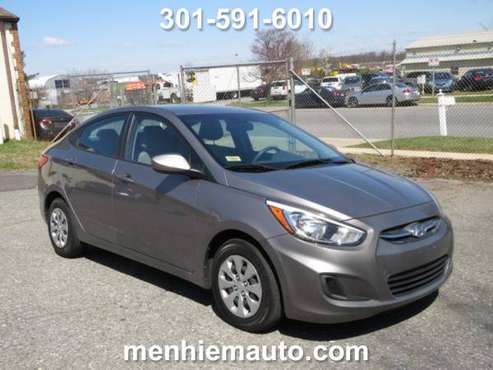 2017 HYUNDAI ACCENT SE Auto Finanacing Guaranteed - cars & for sale in Gaithersburg, District Of Columbia