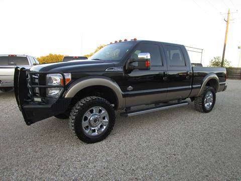 2014 Ford F250 Super Duty Powerstroke Diesel Crew Cab King Ranch 4x4 for sale in VALLEY MILLS, TX