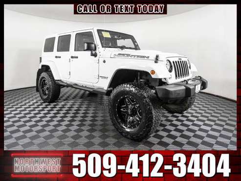 *SALE* Lifted 2017 *Jeep Wrangler* Unlimited 4x4 - cars & trucks -... for sale in Pasco, WA
