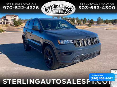 2017 Jeep Grand Cherokee Altitude 4x4 *Ltd Avail* - CALL/TEXT TODAY!... for sale in Sterling, CO