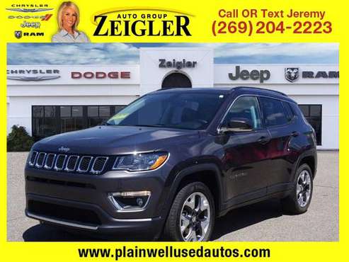2019 Jeep Compass Limited - - by dealer for sale in Plainwell, MI