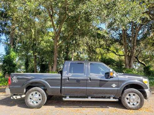 2012 Ford Super Duty F250 Lariat 4X4 DIESEL Loaded Leather Tow... for sale in Okeechobee, GA