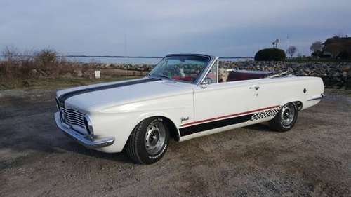 Plymouth Valiant Convertible - "rallye" edition for sale in Washington, District Of Columbia