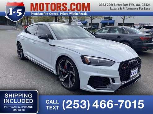 2019 Audi RS 5 Sportback Sedan RS5 2 9T Audi RS-5 RS 5 - cars & for sale in Fife, OR