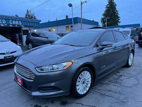 2016 Ford Fusion SE Hybrid - - by dealer for sale in Everett, WA
