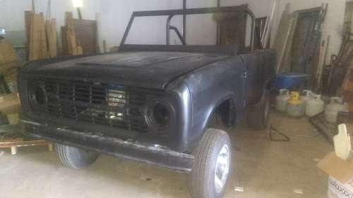 1977 Bronco newly rebodied needs assembly partial trade for sale in Virginia Beach, NJ