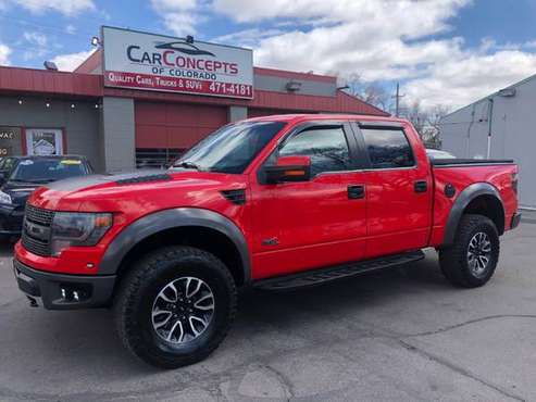 2013 Ford F-150 SVT Raptor SuperCrew 5 5-ft Bed 4WD for sale in Colorado Springs, CO