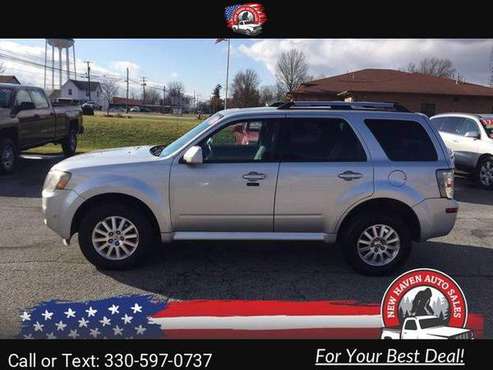 2010 Mercury Mariner Premier suv Silver - cars & trucks - by dealer... for sale in Mansfield, OH