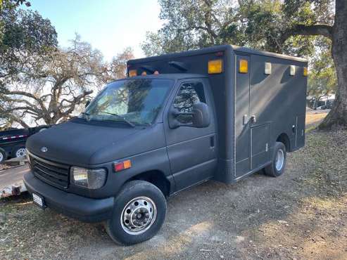 1993 Ford E-450 7.3L diesel Ambulance/ Detail Rig / Mobile Mechanic... for sale in Napa, CA