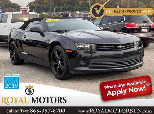 2015 Chevrolet Camaro LT 2dr Convertible w/1LT - cars & trucks - by... for sale in Knoxville, TN