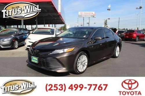 2018 Toyota Camry XLE, Certified for sale in Tacoma, WA