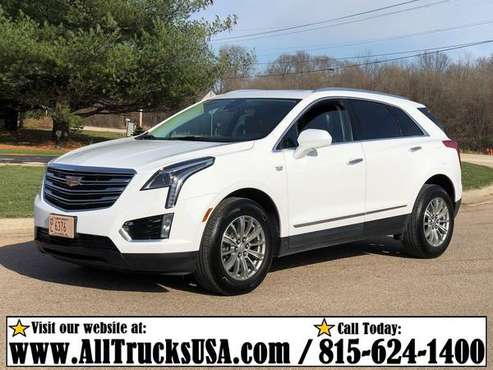 2018 CADILLAC XT5 LUXURY SUV White 4 door SUV 39k miles - cars &... for sale in Janesville, WI