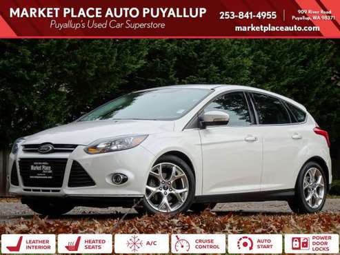 2014 FORD FOCUS TITANIUM HATCHBACK 4D SEDAN - cars & trucks - by... for sale in PUYALLUP, WA
