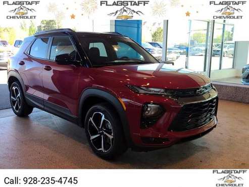 2021 Chevy Chevrolet TrailBlazer RS suv Red - - by for sale in Flagstaff, AZ