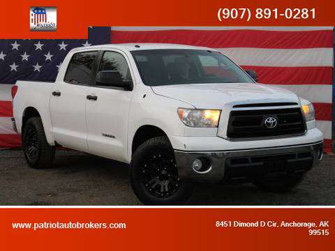 2013 / Toyota / Tundra CrewMax / 4WD - PATRIOT AUTO BROKERS for sale in Anchorage, AK