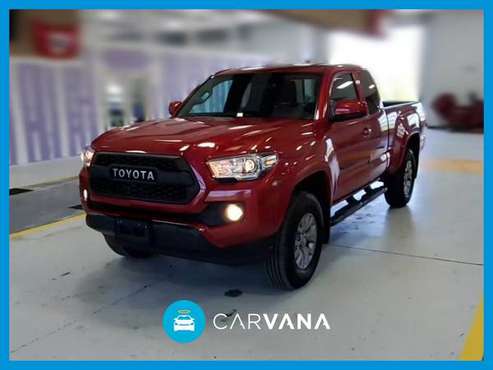 2017 Toyota Tacoma Access Cab SR5 Pickup 4D 6 ft pickup Red for sale in Columbus, GA