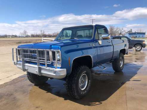 Beautifully Restored 1973 Chevy C10 Silverado Half-Ton Shortbed 4WD for sale in Berthoud, CO