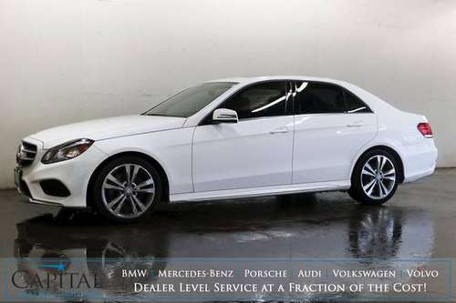 16 Mercedes E-Class 4MATIC! Tinted, All-Wheel Drive Luxury w/Style! for sale in Eau Claire, MN