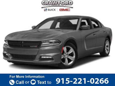 2018 Dodge Charger SXT sedan Destroyer Gray Clearcoat - cars &... for sale in El Paso, TX