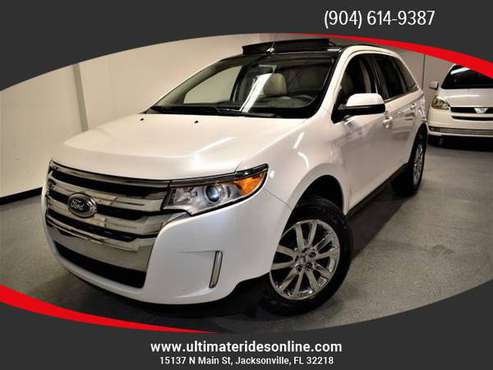 2014 *Ford* *Edge* *4dr Limited FWD* PEARL WHITE - cars & trucks -... for sale in Jacksonville, FL