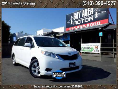 2014 Toyota Sienna LE FWD 8-Passenger V6 - cars & trucks - by dealer... for sale in Hayward, CA