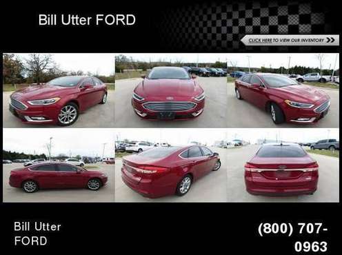 2017 Ford Fusion SE - cars & trucks - by dealer - vehicle automotive... for sale in Denton, TX
