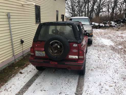 Geo tracker - cars & trucks - by owner - vehicle automotive sale for sale in Henning, MN