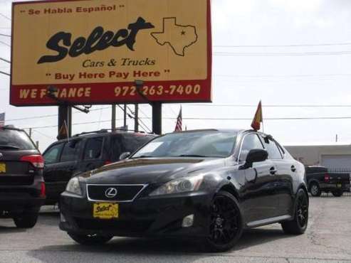 2008 Lexus IS 350 USE20L - - by dealer - vehicle for sale in Grand Prairie, TX