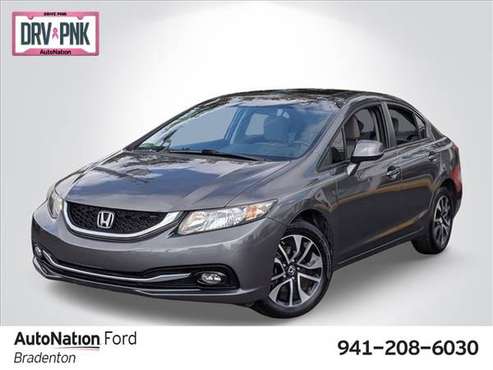 2013 Honda Civic EX-L SKU:DH502076 Sedan - cars & trucks - by dealer... for sale in Bradenton, FL