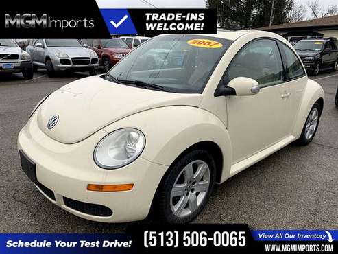 2007 Volkswagen Beetle 2.5 FOR ONLY $122/mo! - cars & trucks - by... for sale in Cincinnati, OH