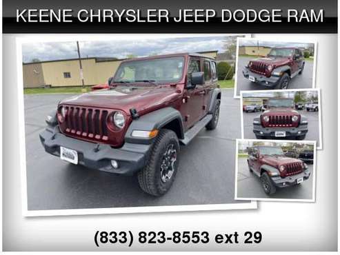 2021 Jeep Wrangler Sport - - by dealer - vehicle for sale in Keene, NH