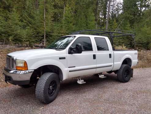 2000 F350 7.3 PS 4x4 XLT Superduty Crew Cab for sale in Columbia Falls, MT