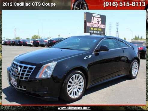 2012 Cadillac CTS Coupe 2dr Cpe RWD for sale in Sacramento , CA