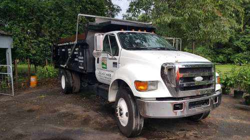 2007 F750 12 Yd Dump - cars & trucks - by owner - vehicle automotive... for sale in Dade City, FL