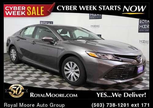 2020 Toyota Camry Hybrid LE EASY FINANCING!! - cars & trucks - by... for sale in Hillsboro, OR