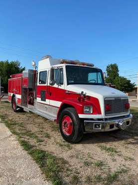 Freightliner FL80 Fire Truck 60K Miles Excellent Condition - cars & for sale in Rapid City, SD